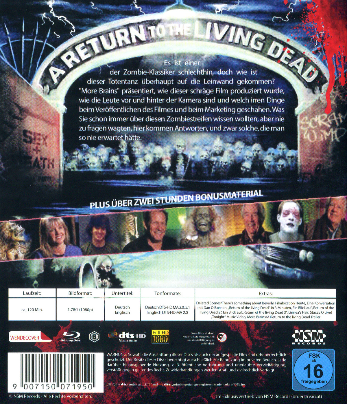 More Brains - A Return to the Living Dead (blu-ray)