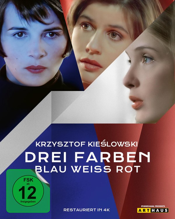 Krzysztof Kieslowski - Drei Farben Edition  [4 BRs]  (Blu-ray Disc)