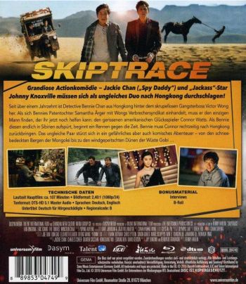 Skiptrace (blu-ray)