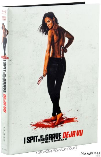 I spit on your Grave - Deja Vu - Uncut Mediabook Edition (DVD+blu-ray) (Cover Wattiert)