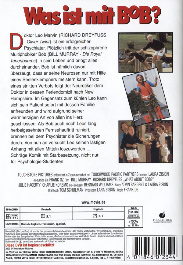 Was ist mit Bob?  (DVD)