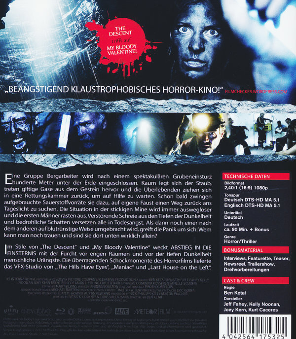 Abstieg in die Finsternis (blu-ray)