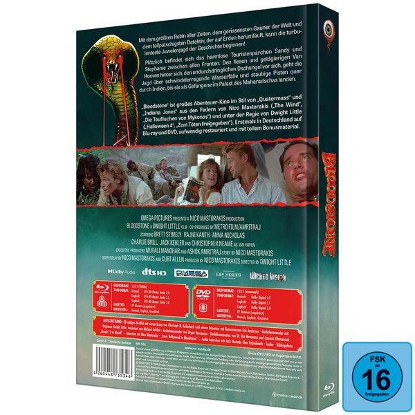 Bloodstone - Uncut Mediabook Edition  (DVD+blu-ray) (A)