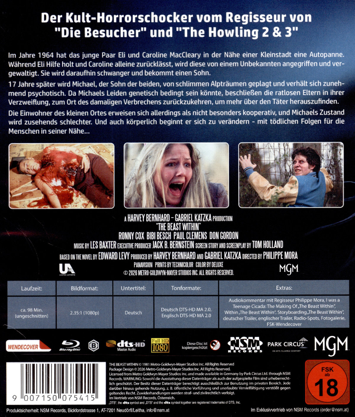 Beast Within - Das Engelsgesicht  (Blu-ray Disc)