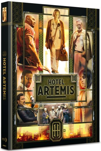 Hotel Artemis - Uncut Mediabook Edition  (4K Ultra HD+blu-ray) (C)