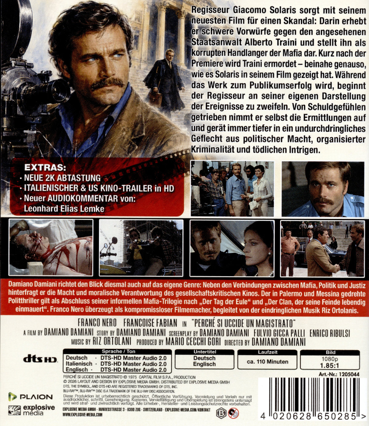 Warum mußte Staatsanwalt Traini sterben?  (Blu-ray Disc)