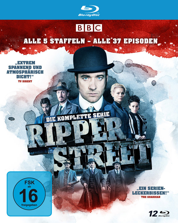 Ripper Street - Die komplette Serie (blu-ray)