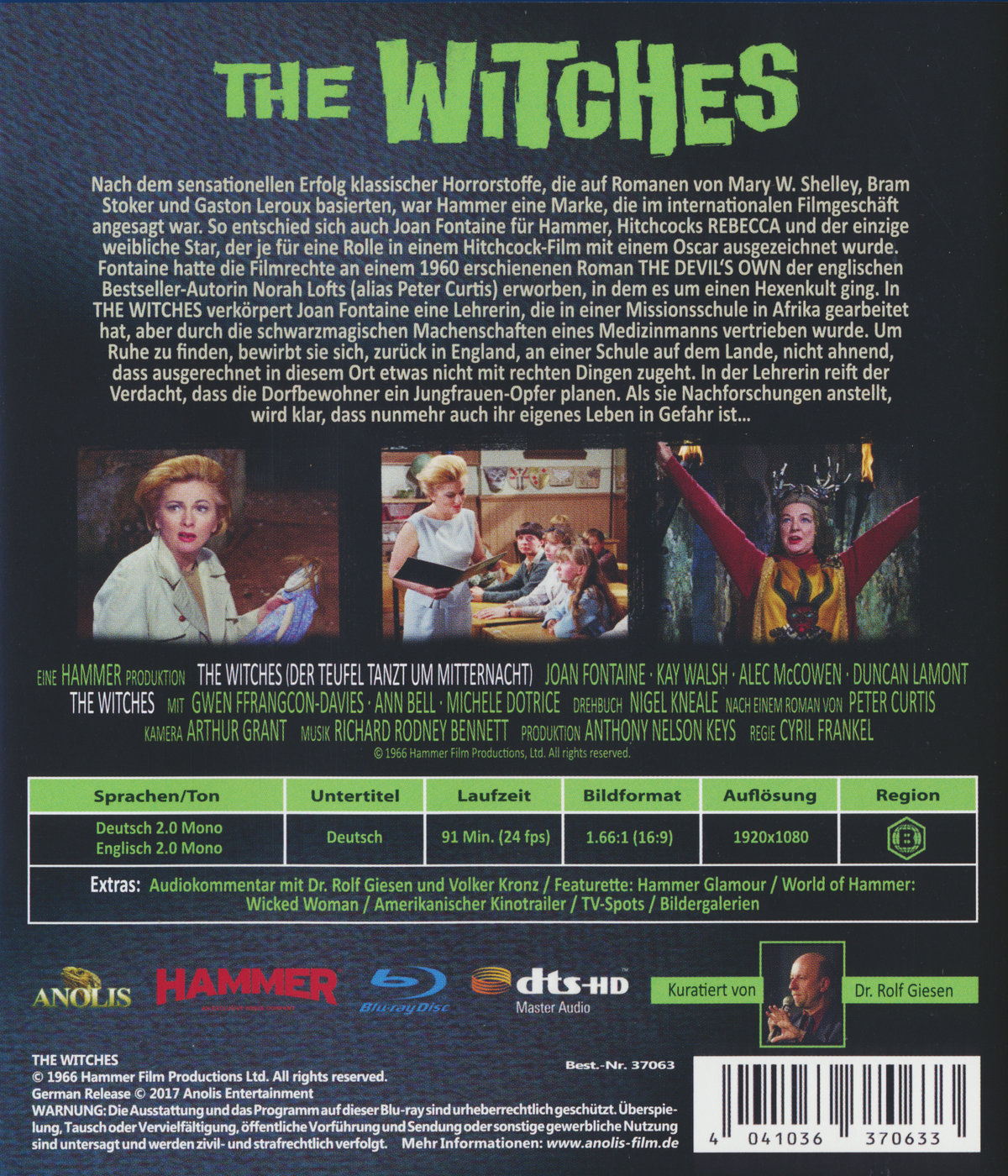 Witches, The - Der Teufel tanzt um Mitternacht - Limited Edition (blu-ray)