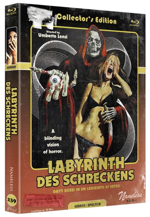 Labyrinth des Schreckens - Uncut Mediabook Edition  (blu-ray) (C)