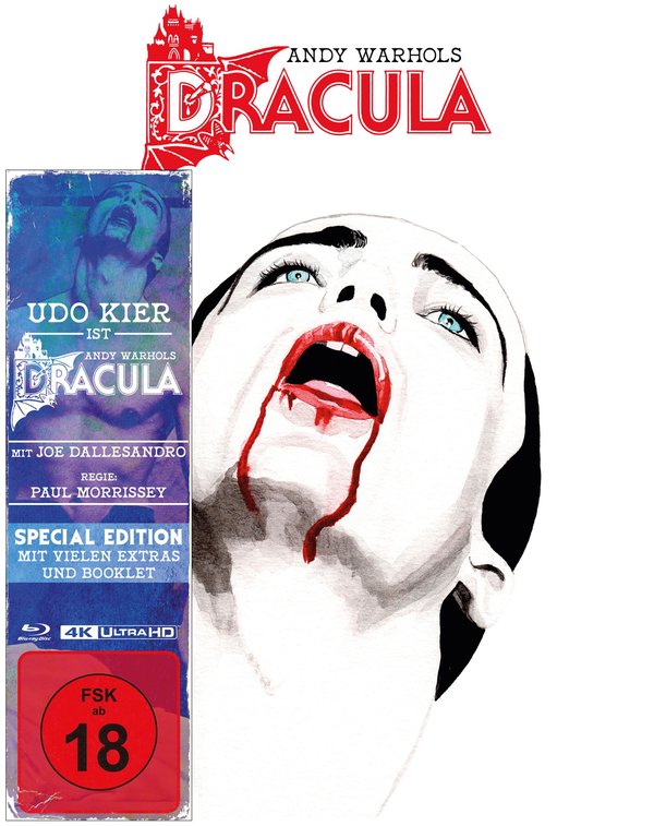 Andy Warhols Dracula  - Uncut Mediabook Edition  (4K Ultra HD+blu-ray) (B)