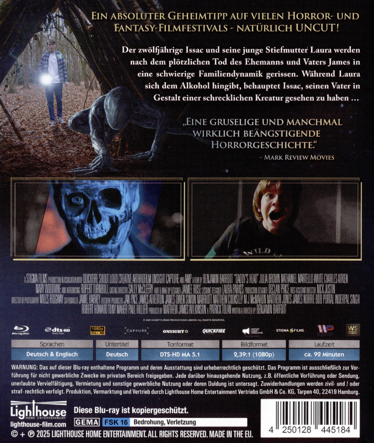 Daddy's Head  (Blu-ray Disc)