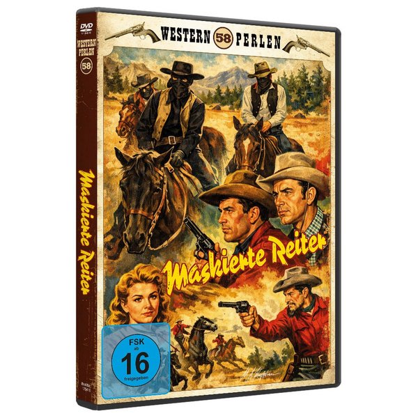Western Perlen #58 - MASKIERTE REITER  (DVD)