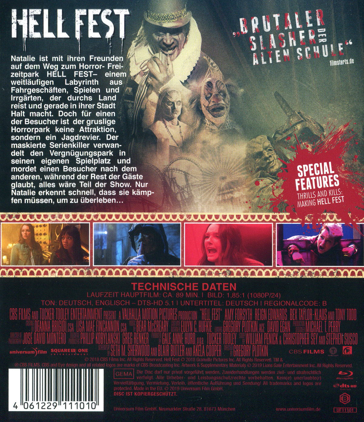 Hell Fest (blu-ray)