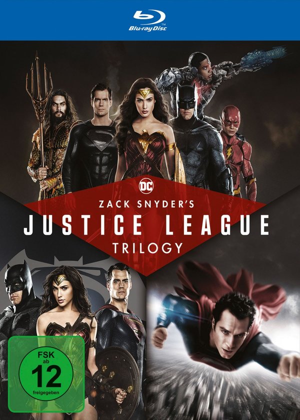 Zack Snyders Justice League Trilogy (blu-ray)