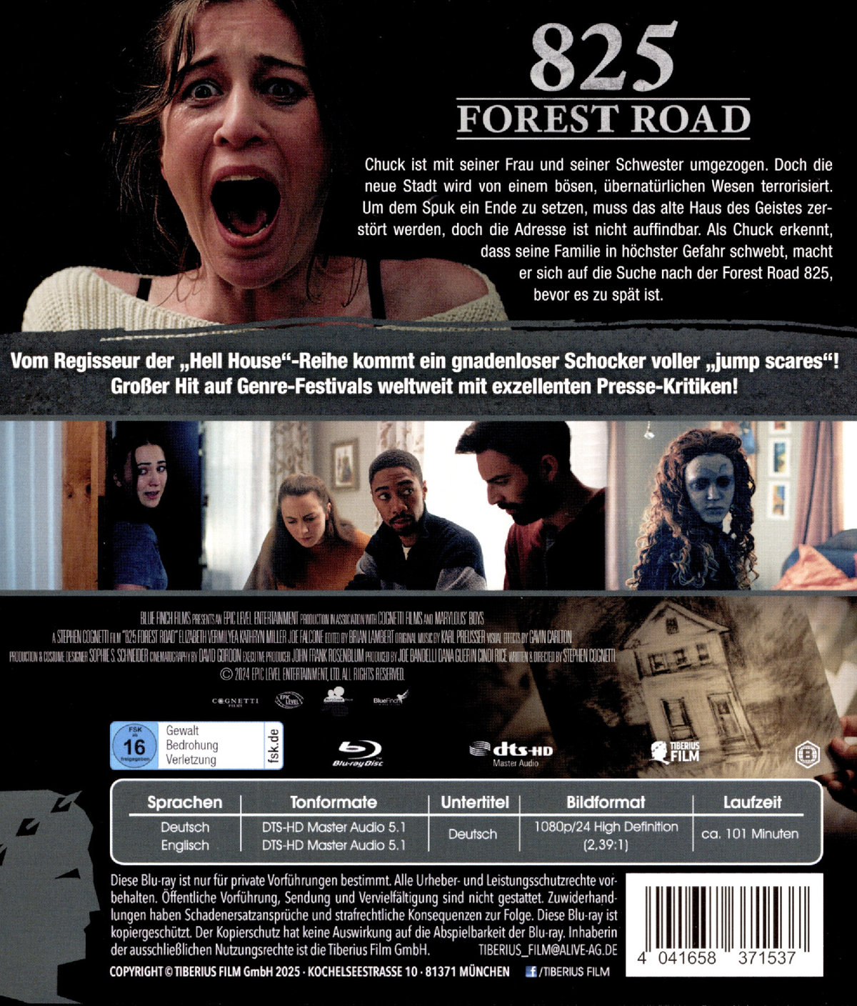 825 Forest Road  (Blu-ray Disc)