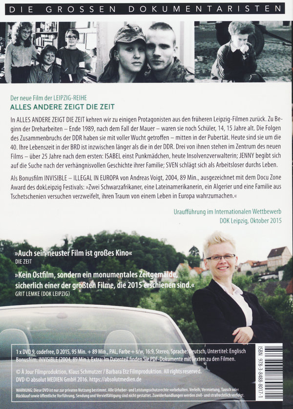 Alles andere zeigt die Zeit  (DVD)