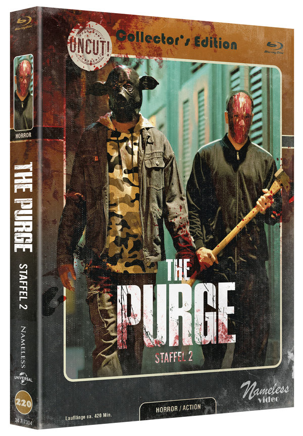 Purge, The - Die Säuberung - Staffel 2  - Uncut Mediabook Edition  (blu-ray) (C)