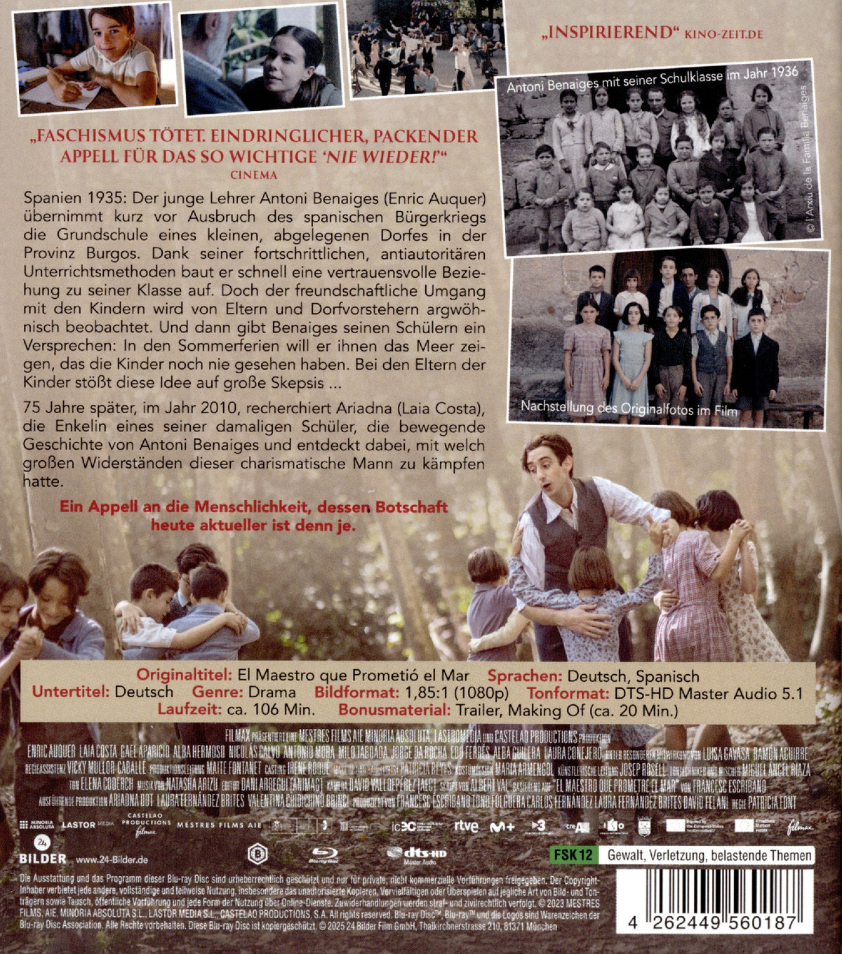 Der Lehrer, der uns das Meer versprach  (Blu-ray Disc)