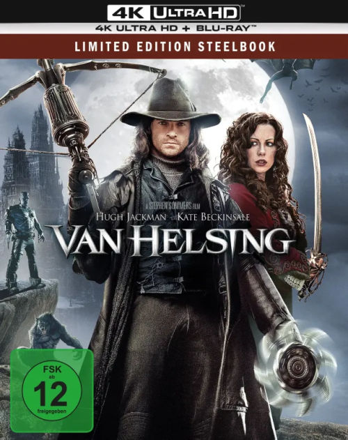 Van Helsing - Limited Steelbook Edition  (4K Ultra HD+blu-ray)