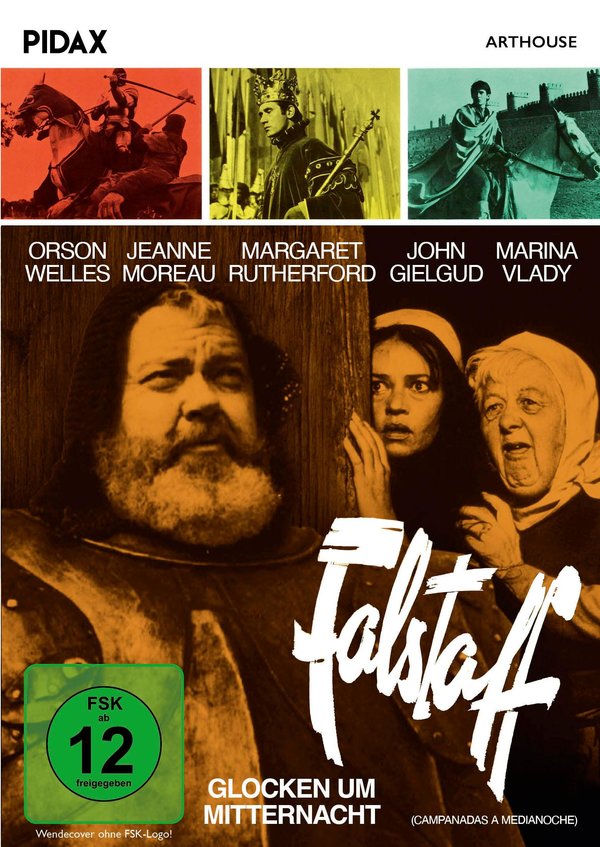 Falstaff - Glocken um Mitternacht / Preisgekrönte Literatur-Verfilmung von und mit Orson Welles und mit Margaret Rutherford (bek. als MISS MARPLE) (Pidax Arthouse)  (DVD)