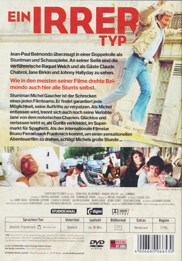 Ein irrer Typ - Belmondo  (DVD)