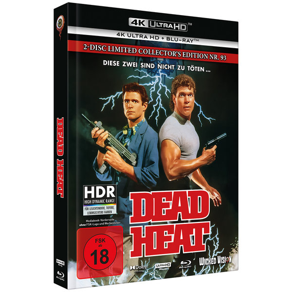 Dead Heat - Uncut Mediabook Edition  (4K Ultra HD+blu-ray) (D)