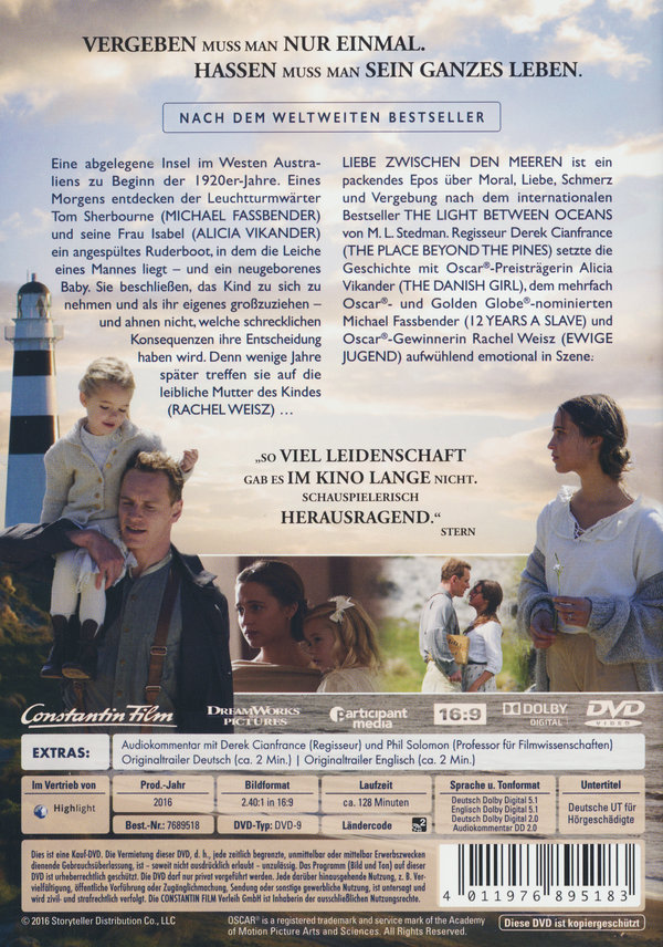Liebe zwischen den Meeren  (DVD)