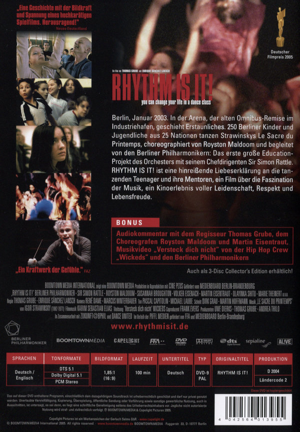 Rhythm is it!  (DVD)