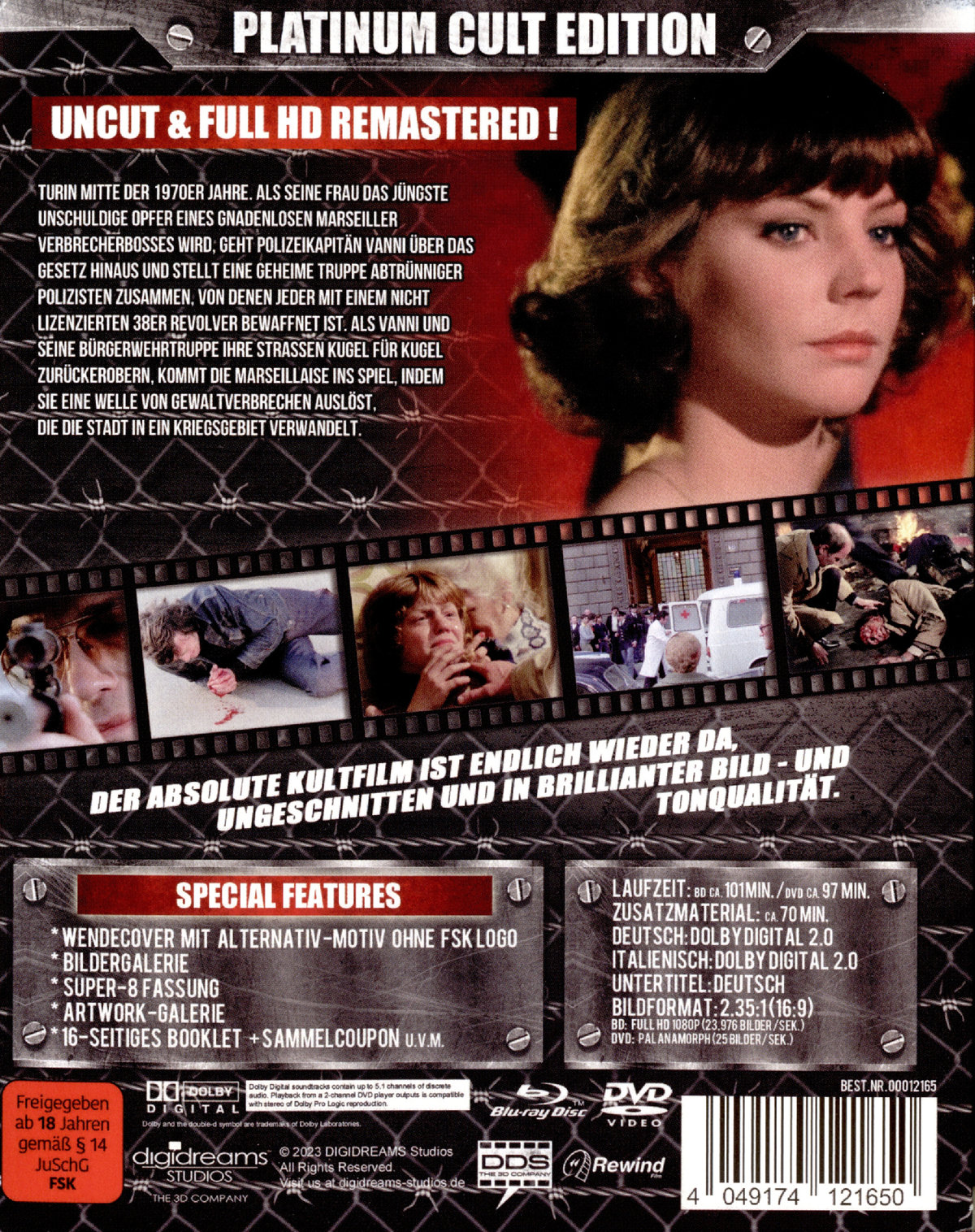 Kaliber 38 - Platinum Cult Edition - Platinum Cult Edition  (DVD+blu-ray)