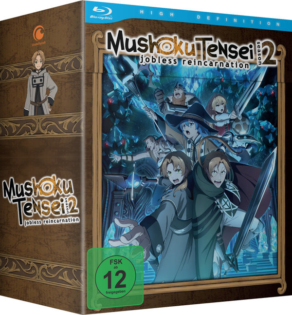 Mushoku Tensei: Jobless Reincarnation - Staffel 2 - Vol.1 - mit Sammelschuber - LImited Edition  (Blu-ray Disc)