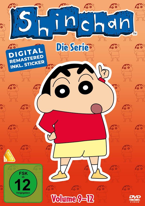 SHIN CHAN - Die Serie - Boxset Vol. 9-12 inkl. Sticker LTD. - (DIGITAL REMASTERED)  (DVD)