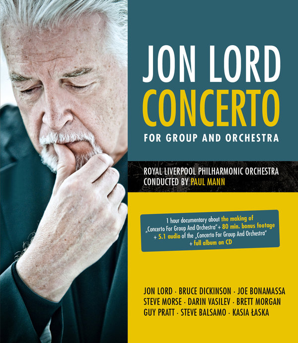 Jon Lord - Concerto For Group and Orchestra  (+ CD)  (Blu-ray Disc)