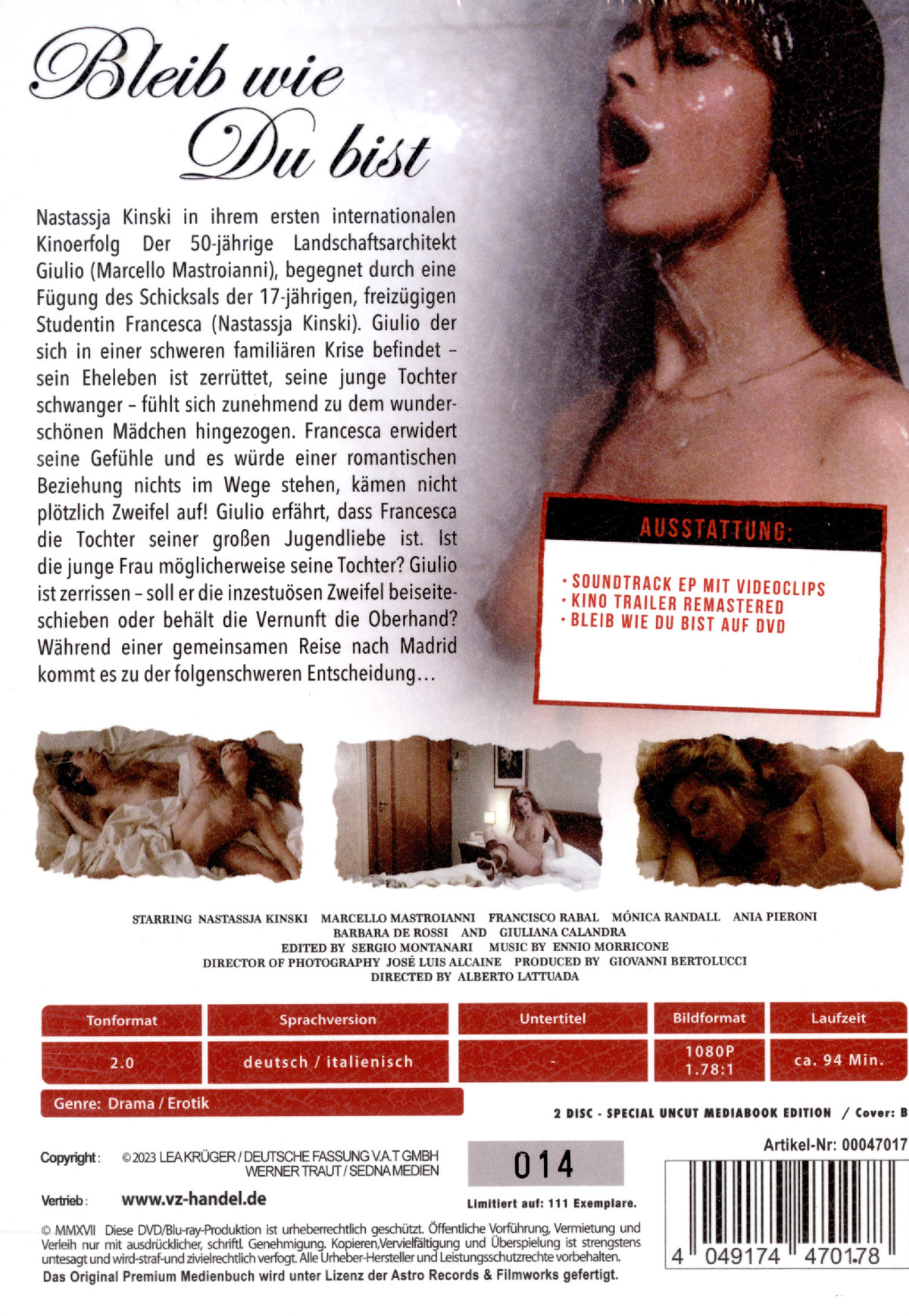 Bleib wie du bist - Cosi come sei - Uncut Mediabook Edition (DVD+blu-ray) (B)