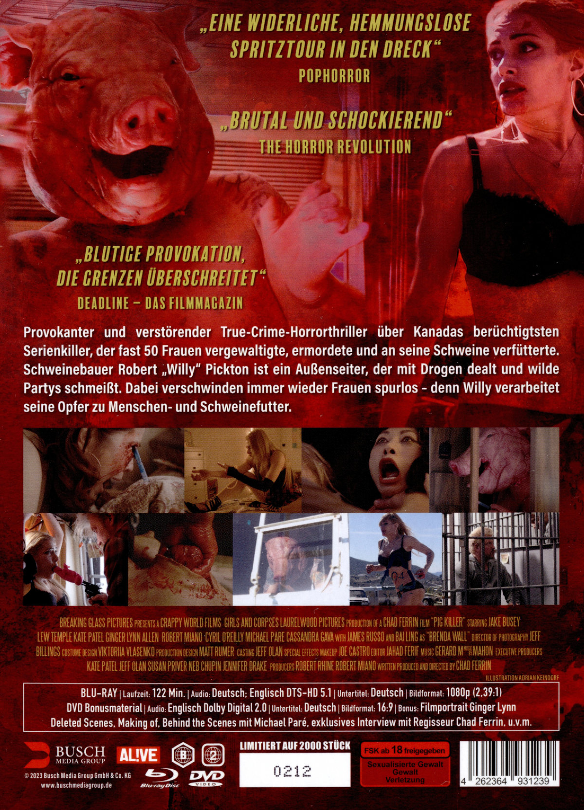 Pig Killer - Uncut Mediabook Editon  (blu-ray)