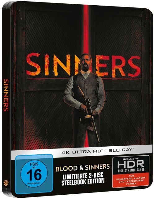 Blood & Sinners - Limited Steelbook Edition  (4K Ultra HD) (+ Blu-ray) 