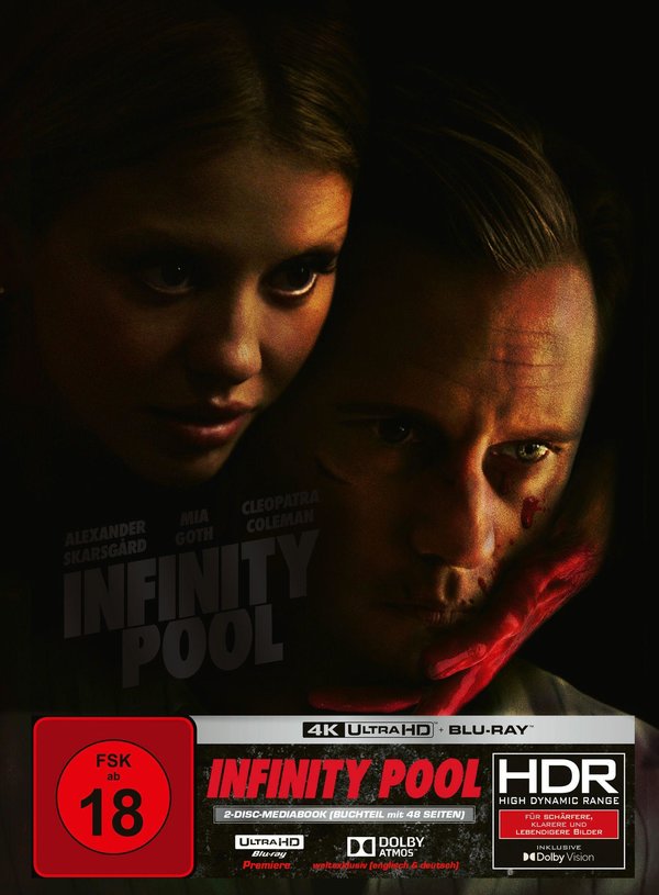 Infinity Pool - Uncut Mediabook Edition (4K Ultra HD+blu-ray) (D)