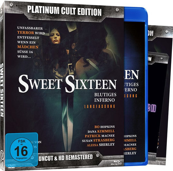 Sweet Sixteen - Uncut Platinum Cult Edition (DVD+blu-ray) Sweet Sixteen - Uncut Platinum Cult Edition (DVD+blu-ray)