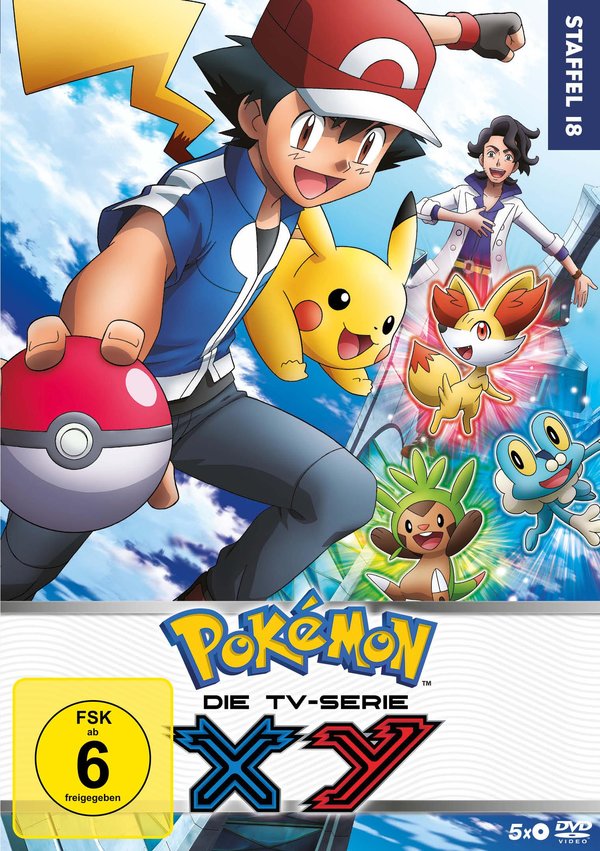 Pokémon - Die TV-Serie: XY - Staffel 18  [6 DVDs]  (DVD)