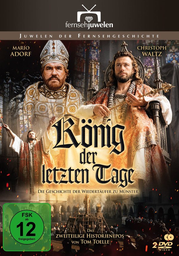 König der letzten Tage - Der legendäre TV-Zweiteiler mit Christoph Waltz und Mario Adorf  [2 DVDs]  (DVD)