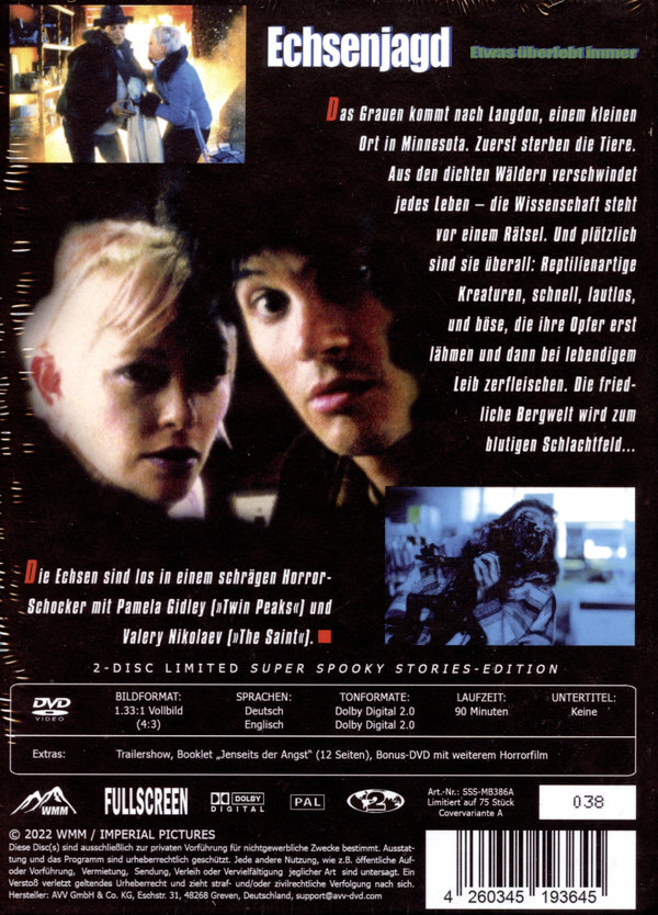Echsenjagd - Uncut Mediabook Edition  (DVD)