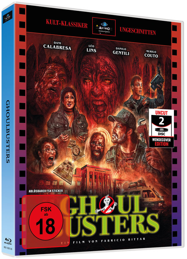 Ghoul Busters - Full-Sleeve Scanavo Box - Cover 1 - Limited Edition auf 100 Stück  (Bluray+DVD)