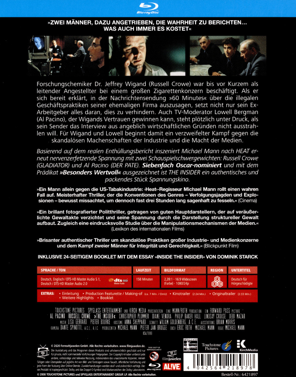Insider, The (blu-ray)