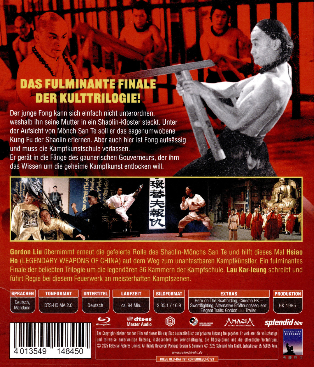 Die Erben der 36 Kammern der Shaolin - Shaw Brothers Legacy Collection  (Blu-ray Disc)