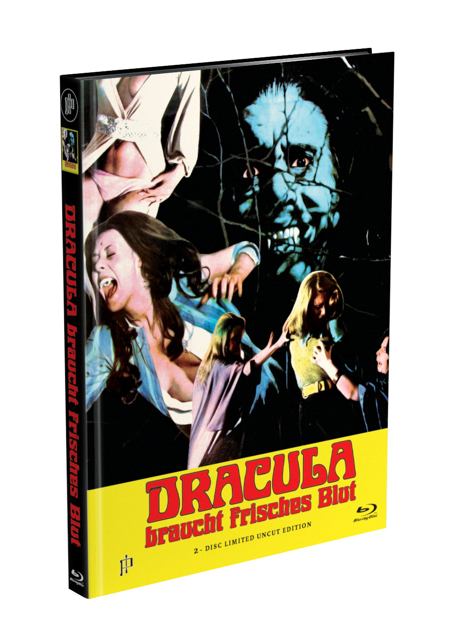 Dracula braucht frisches Blut - Uncut Mediabook Edition (DVD+blu-ray) (E)