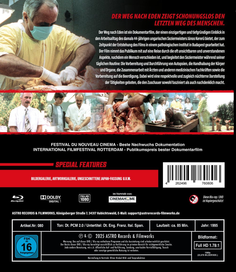 Der Weg nach Eden  (Blu-ray Disc)