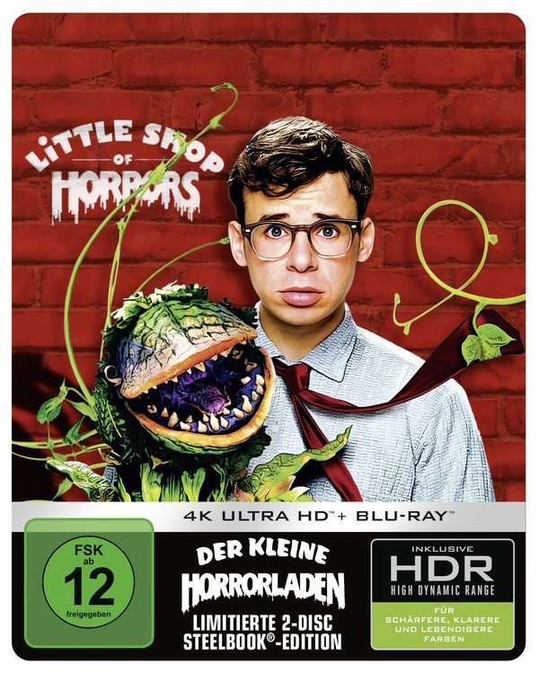 Der kleine Horrorladen - Limited Steelbook Edition   (4K-Ultra HD+Blu-ray)