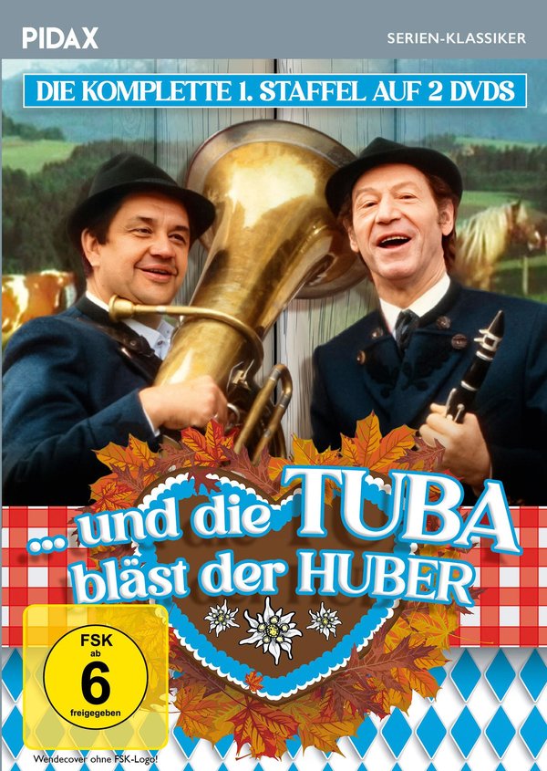 Und die Tuba bläst der Huber, Staffel 1 / Die ersten 13 Folgen der Kultserie von Georg Lohmeier („Königlich Bayerisches Amtsgericht“) (Pidax Serien-Klassiker) [2 DVDs]  (DVD)