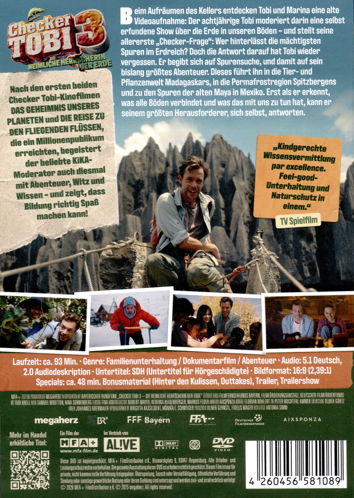 Checker Tobi 3 – Die heimliche Herrscherin der Erde  (DVD)