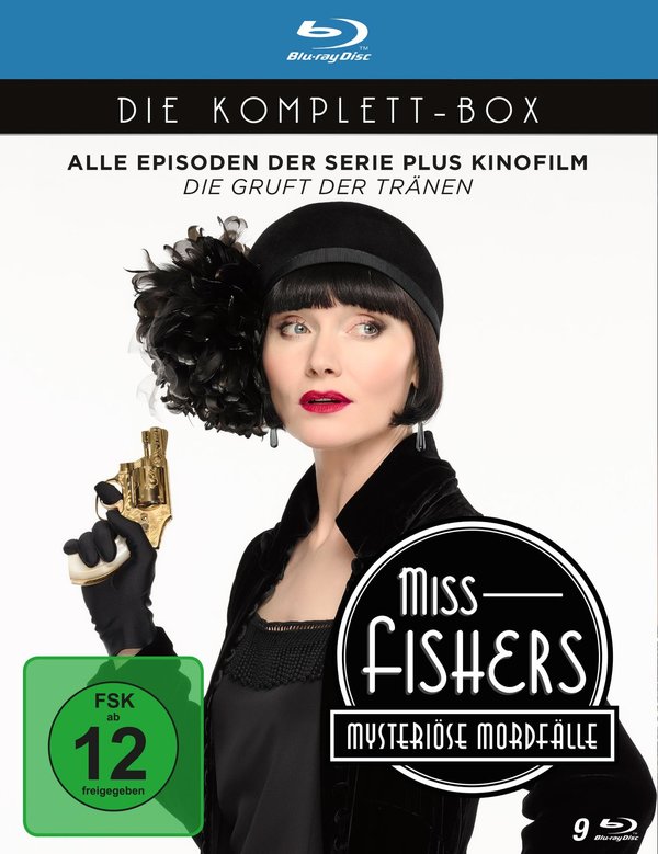 Miss Fishers mysteriöse Mordfälle - Die Komplettbox: Alle Episoden der Serie und der Kinofilm - Die Staffeln 1-3 plus "Die Gruft der Tränen"  [9 BRs]  (Blu-ray Disc)
