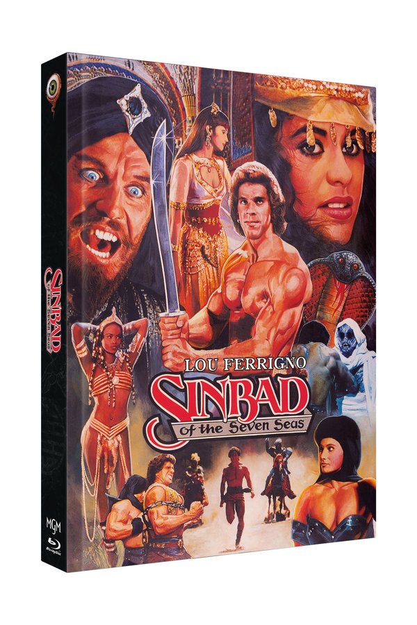 Sinbad - Herr der Sieben Meere - Uncut Mediabook Edition  (DVD+blu-ray) (B)